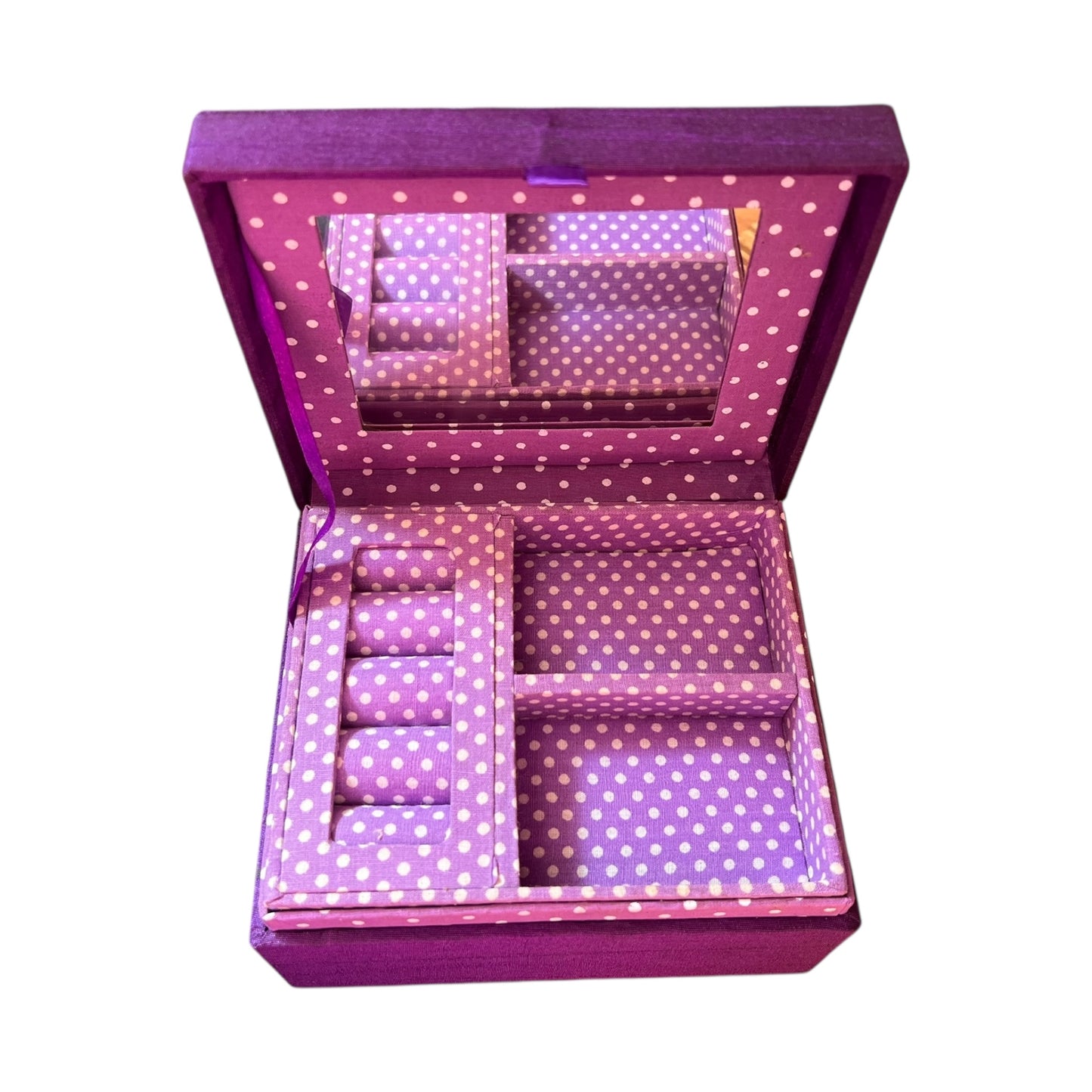 Schmuckschatulle lila