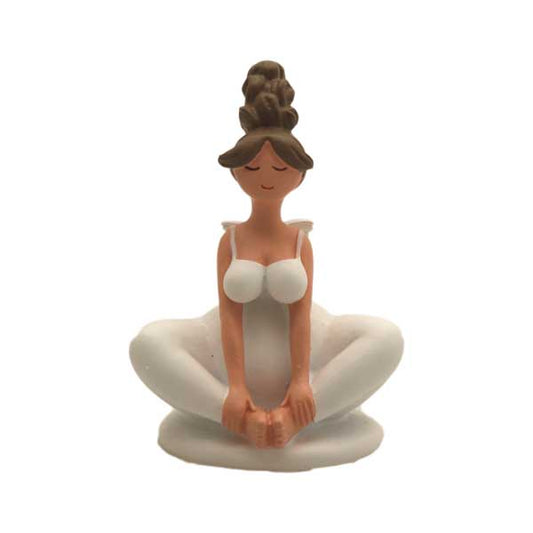 Yoga Engel sitzend