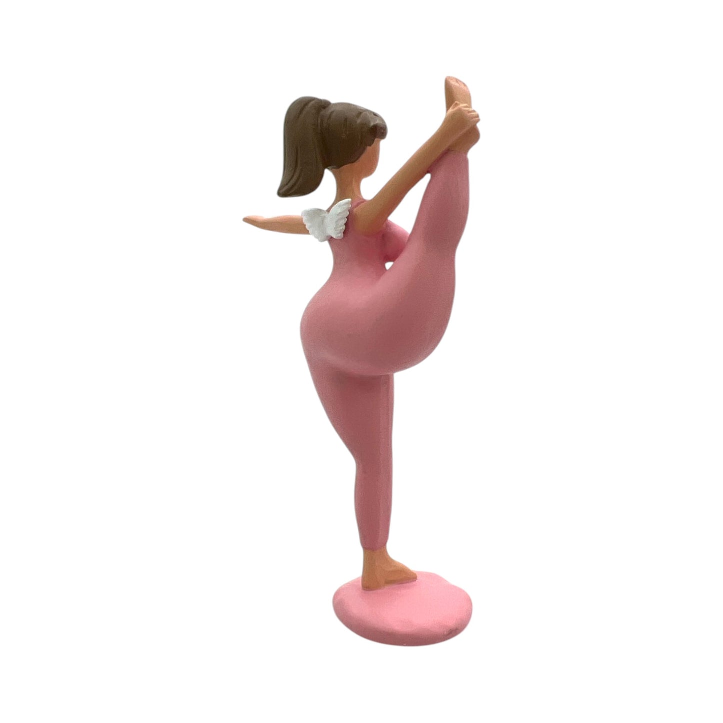 Yoga Engel stehend Rosa - Frauen Figur