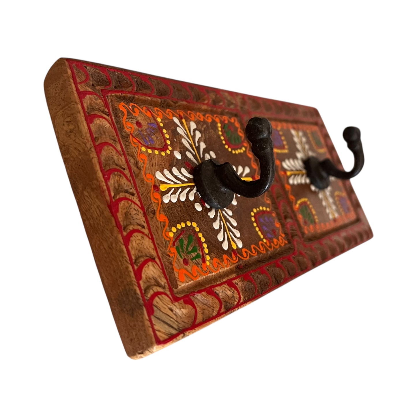 Panneau perforé en bois 2 pièces