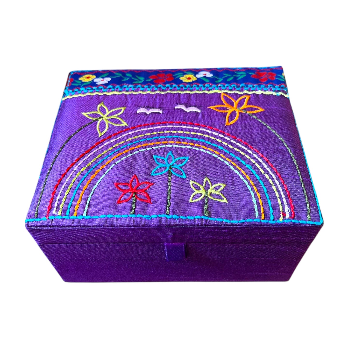 Schmuckschatulle lila