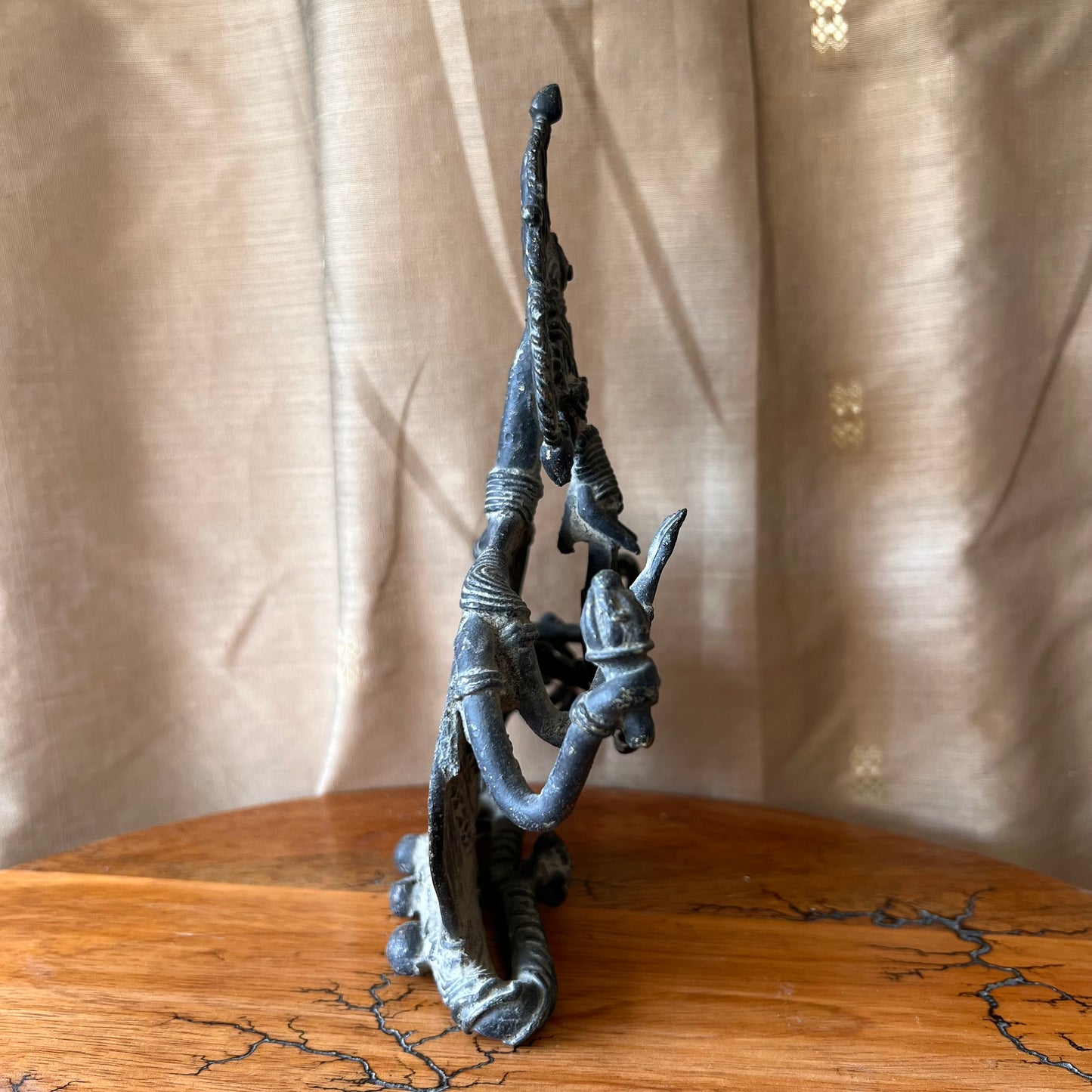 Figurine décorative Bastar - Figurine vintage en laiton (Inde)