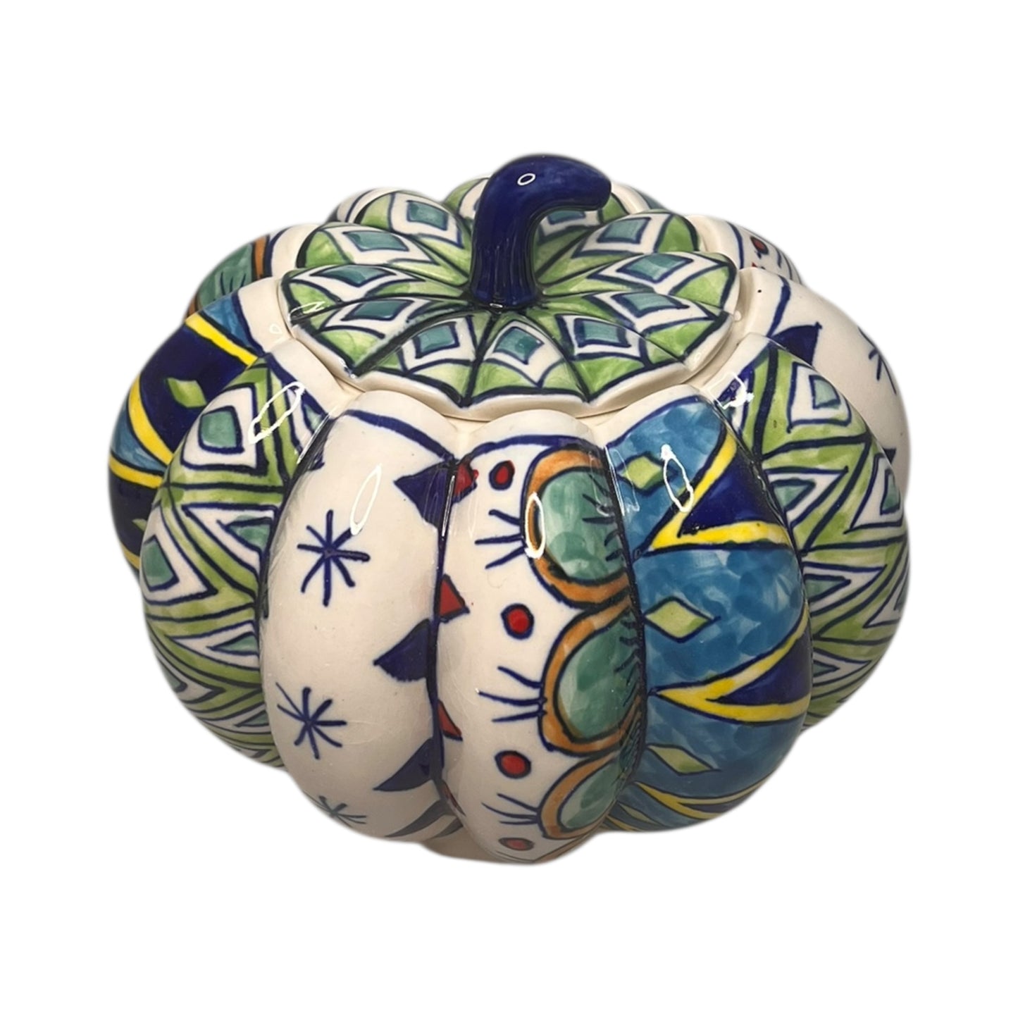 Set di 3 contenitori a forma di zucca