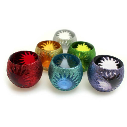 Teelichtglas 6er Set