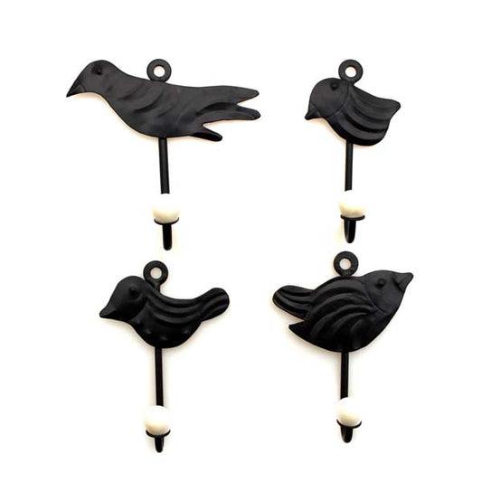 Metallhaken in Vogelform