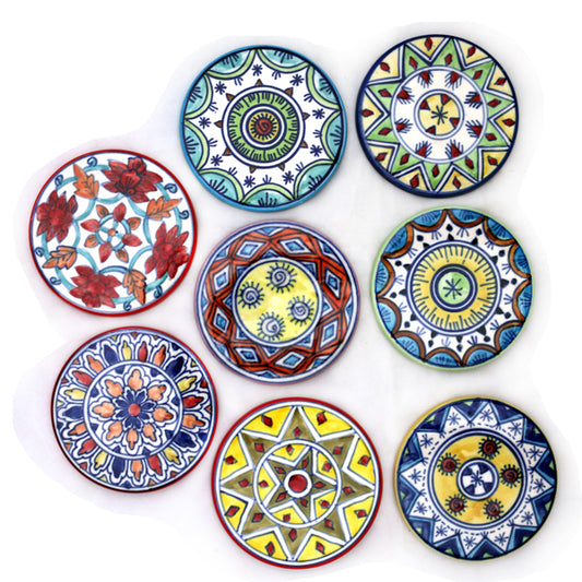 Untersetzer Keramik handbemalt hitzebeständig