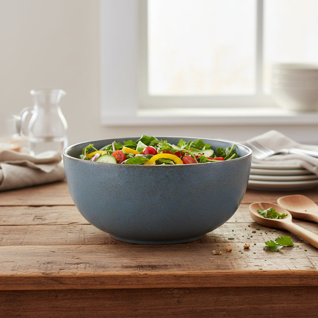 Salatschüssel Blau