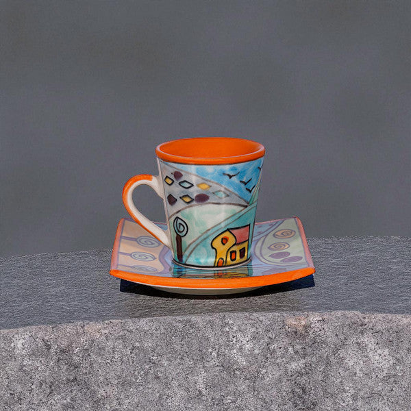 Espressotasse m. Unterteller