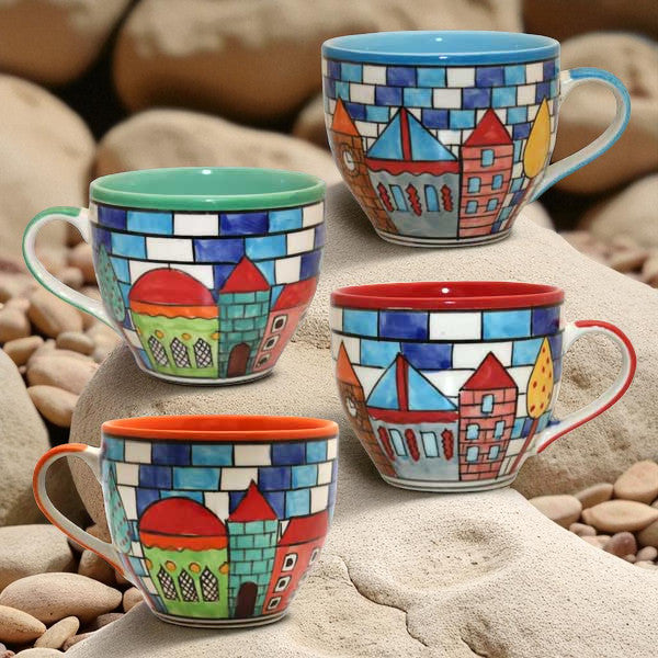 Mug à motif de ville