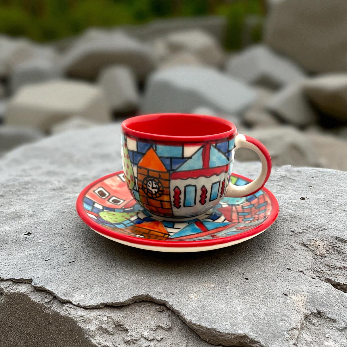 Tazzina da caffè e piattino Urban