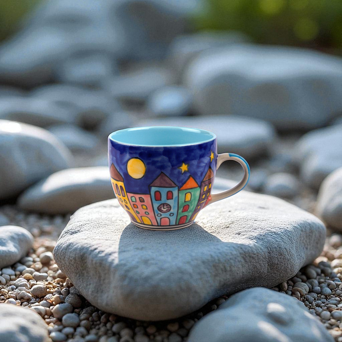 Cappuccino Tasse "New Village"