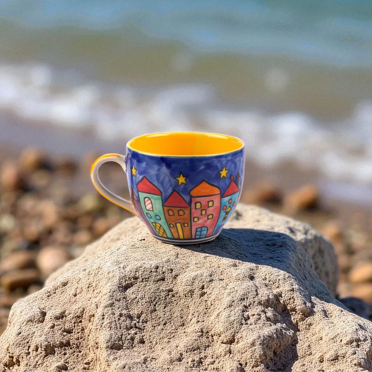 Cappuccino Tasse "New Village"