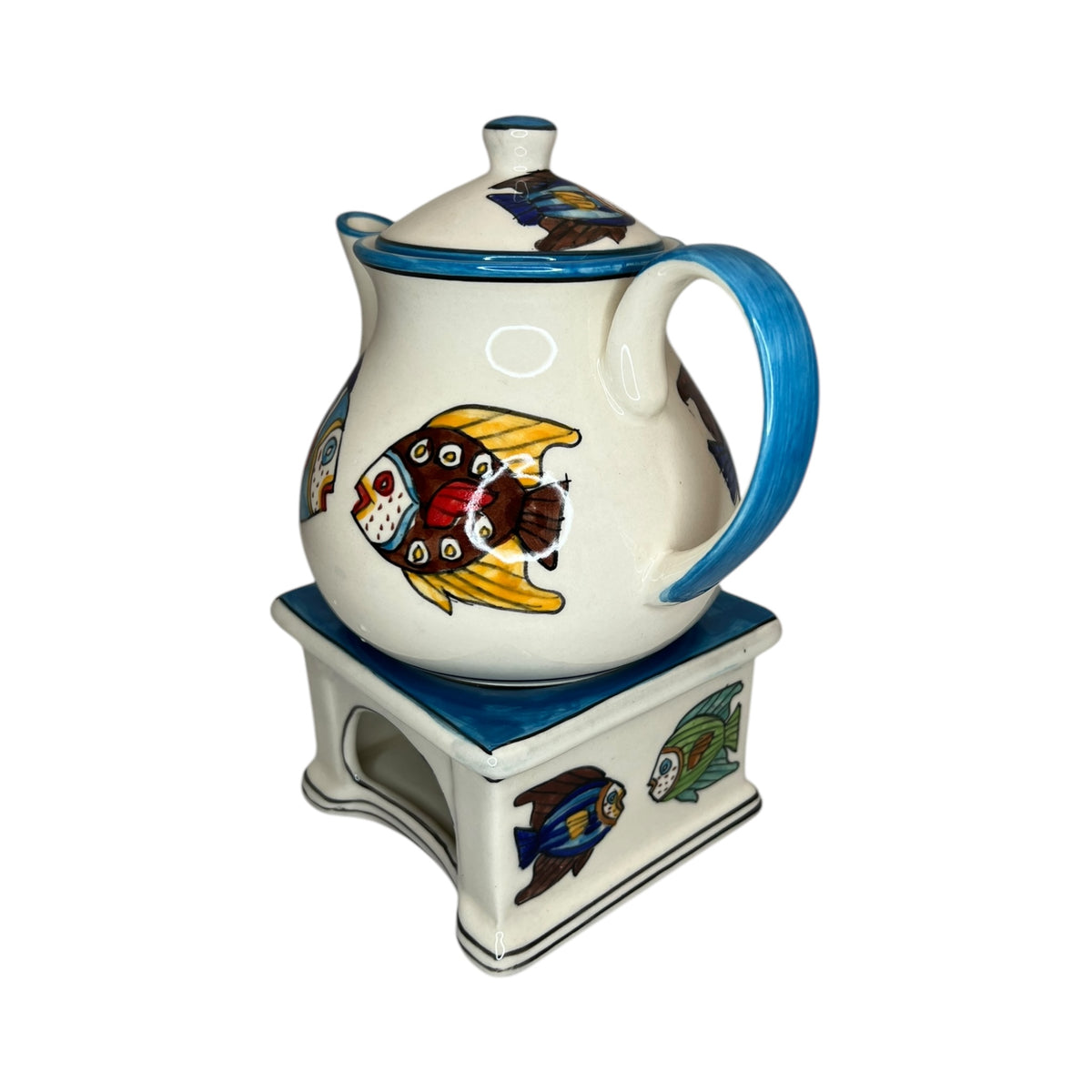 Teekanne mit Stövchen 900ml