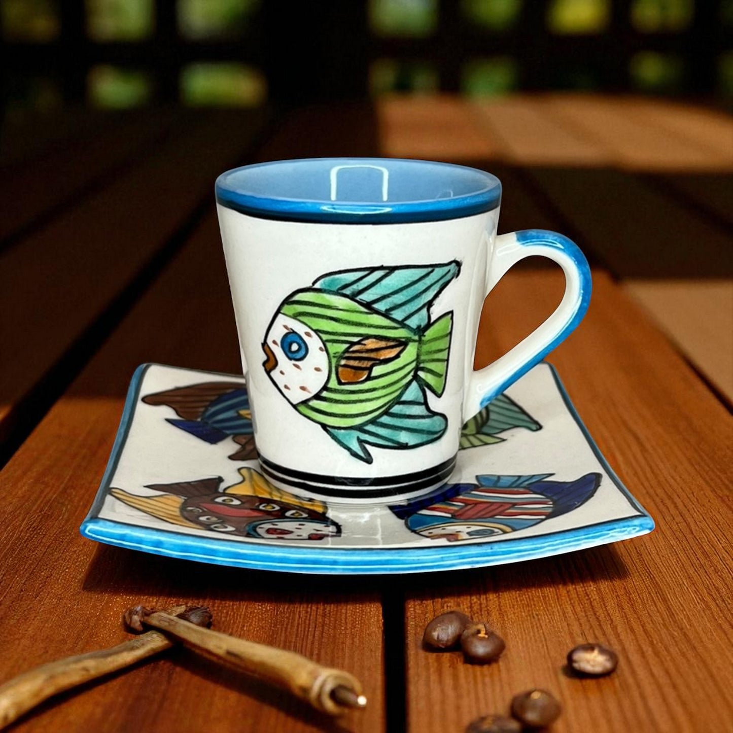 Espressotasse Fische