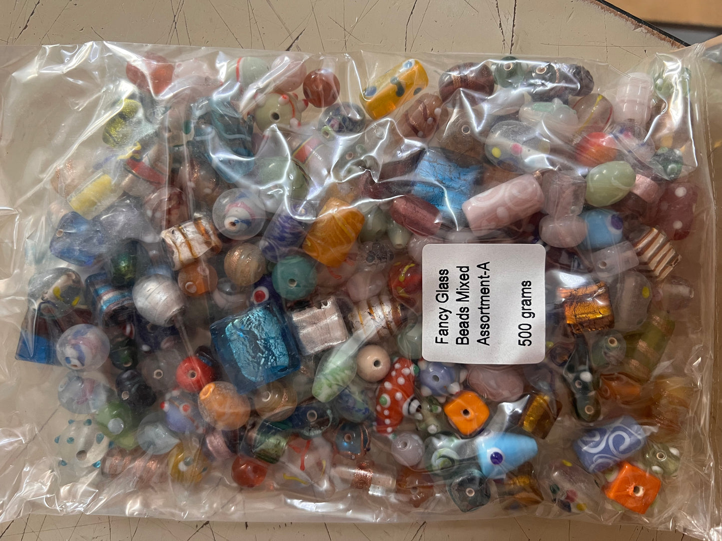 Glasperlenmix 500g – Bunte Glasperlen zum Basteln