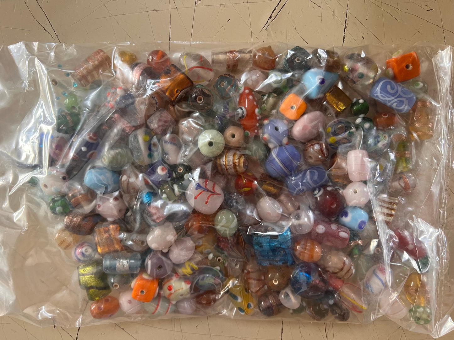 Glasperlenmix 500g – Bunte Glasperlen zum Basteln