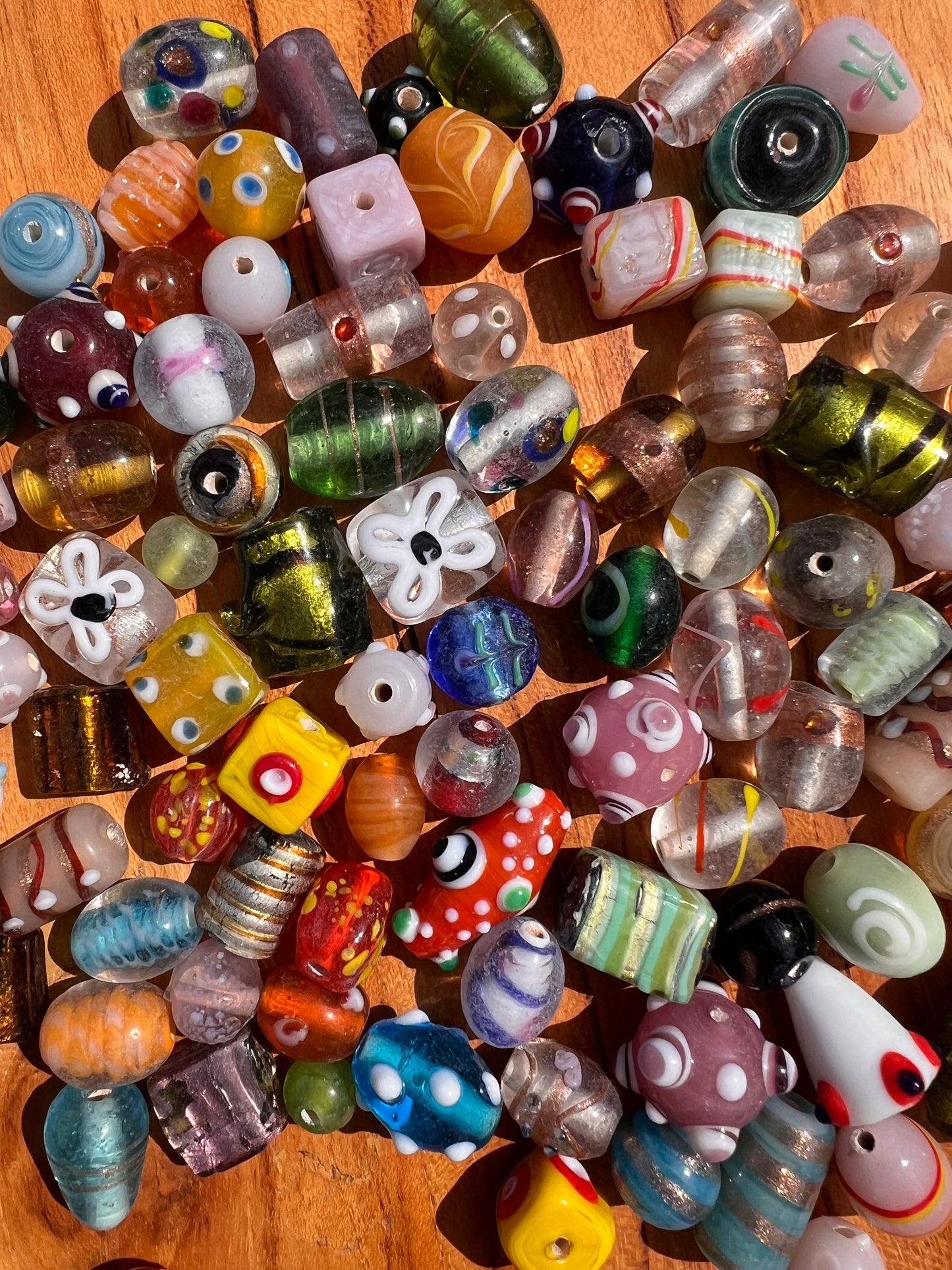 Glasperlenmix 500g – Bunte Glasperlen zum Basteln