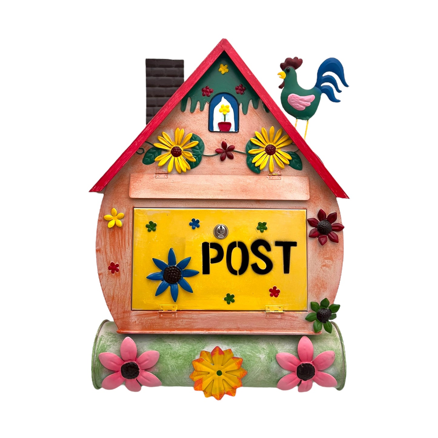 Briefkasten Haus mit Hahn