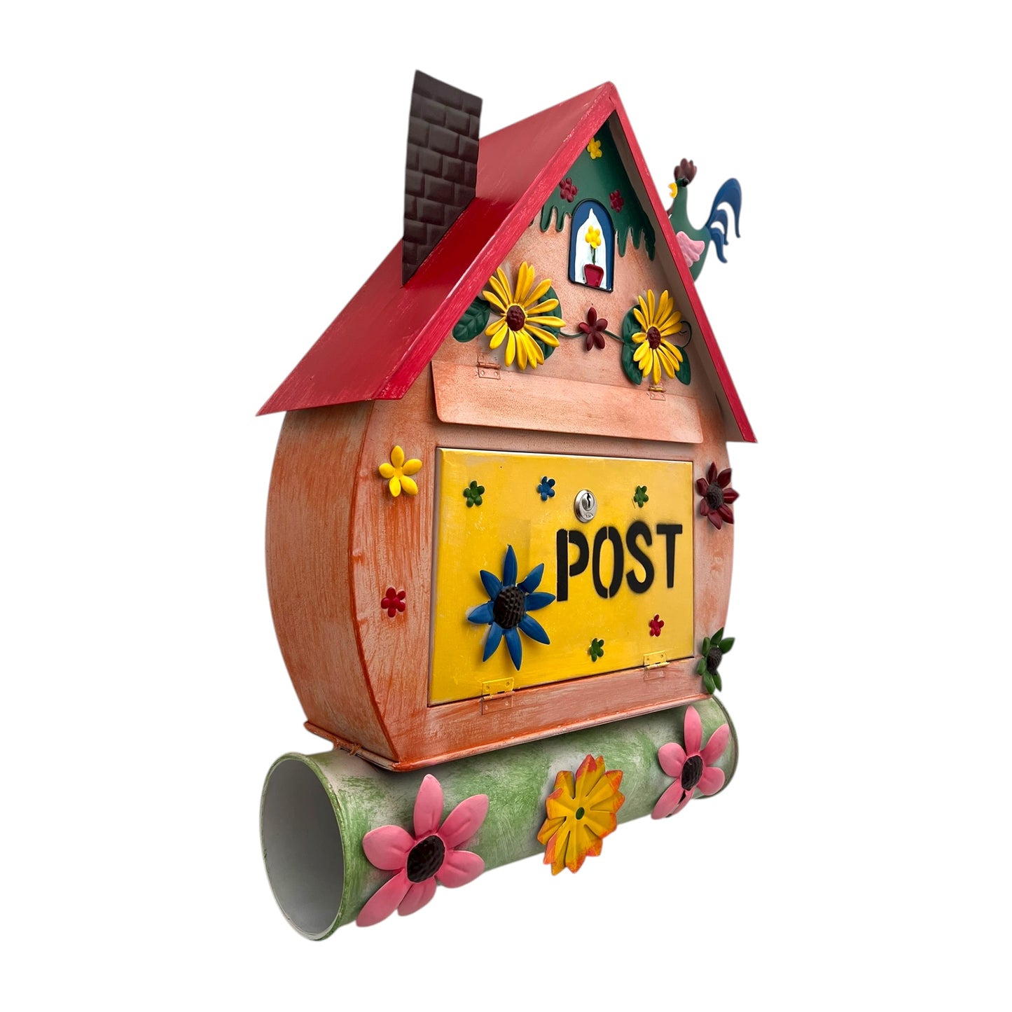 Briefkasten Haus mit Hahn