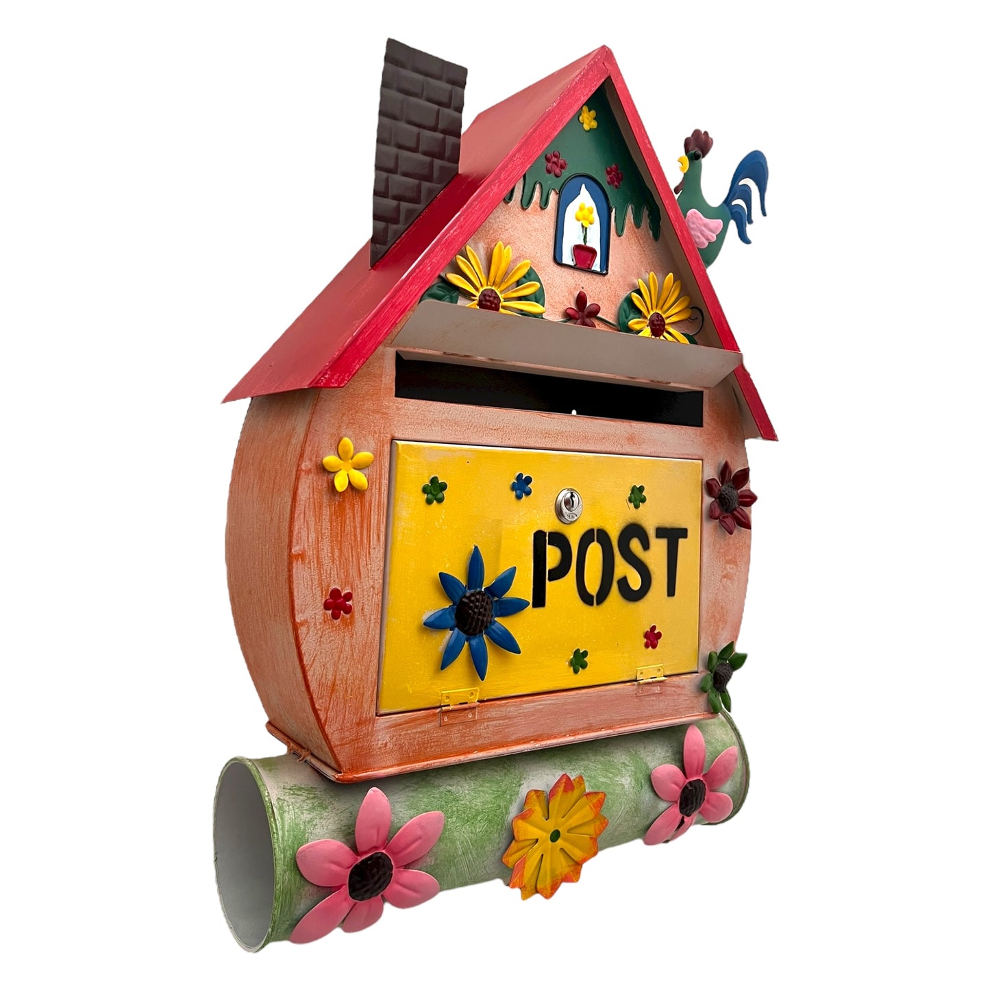 Briefkasten Haus mit Hahn