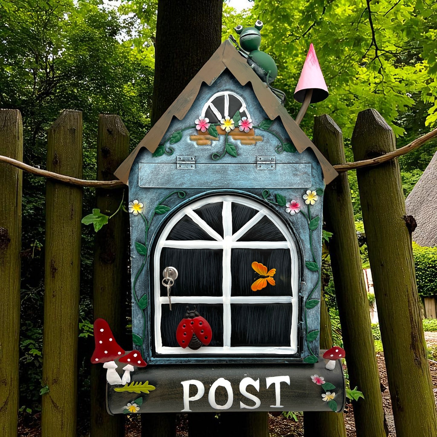 Briefkasten Blaues Haus