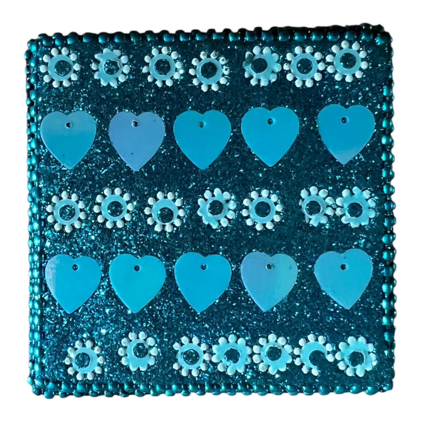 Glitzerdose Blau