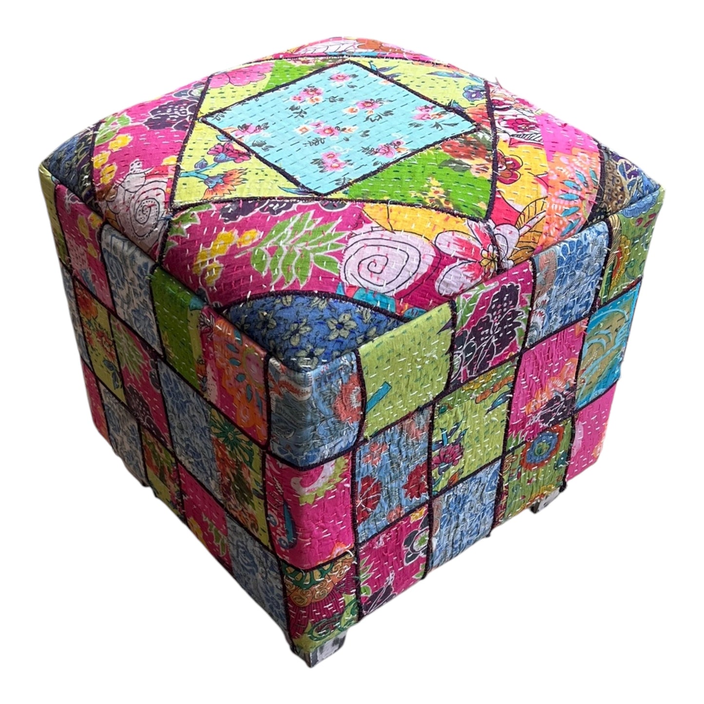 Sitzhocker quadratisch B-Ware Messemuster