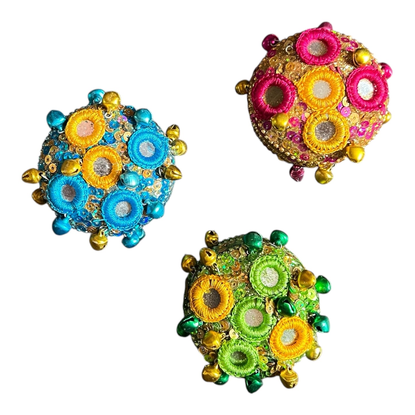 Glitzerdose mit Glöckchen