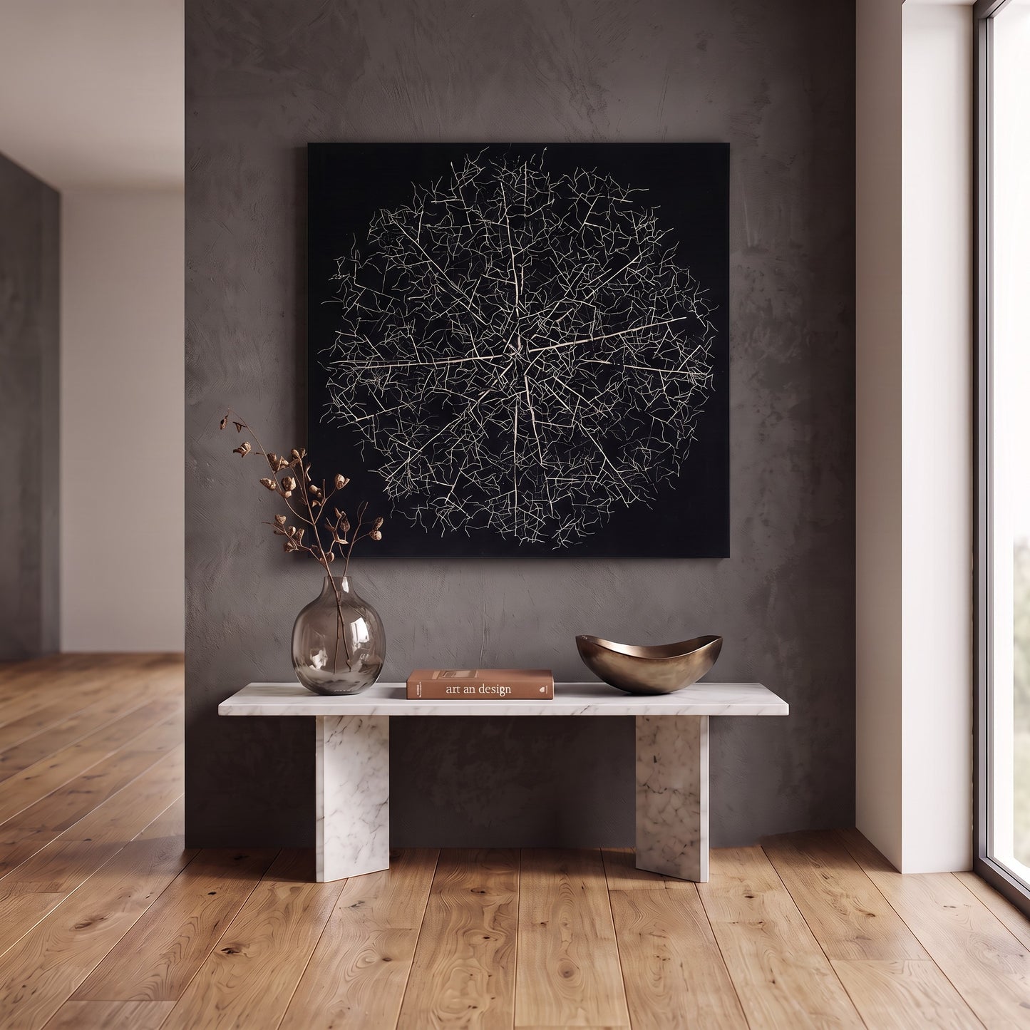 Handgefertigtes Wandbild