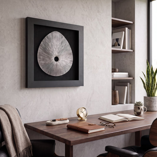 Massives handgefertigtes Wandbild