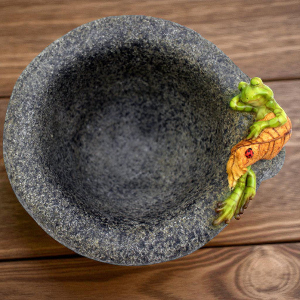 Pflanzenschale Frosch
