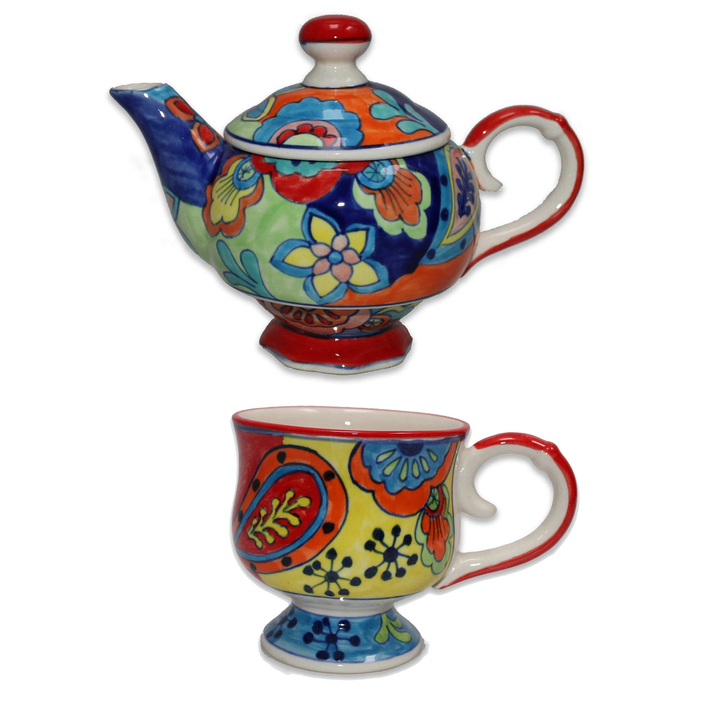 Tea for One - Teekanne und Tasse im Set