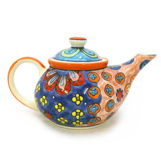 Théière en céramique peinte à la main, vaisselle