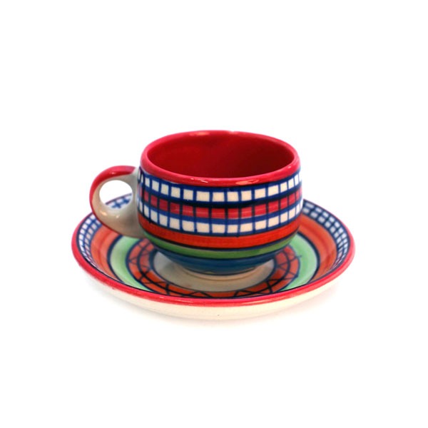 Espresso cup with plate