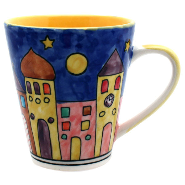 Tasse mit Stadtmotiv