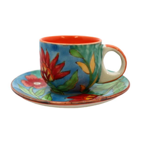 Espresso cup with plate