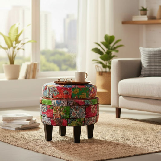 Sitzhocker rund B-Ware Messemuster