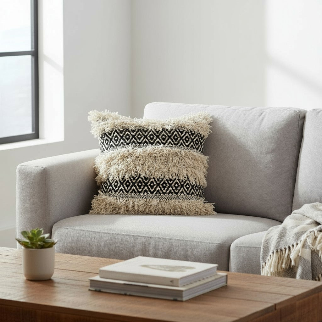 Dekokissen Baumwolle 45x45cm mit Füllung