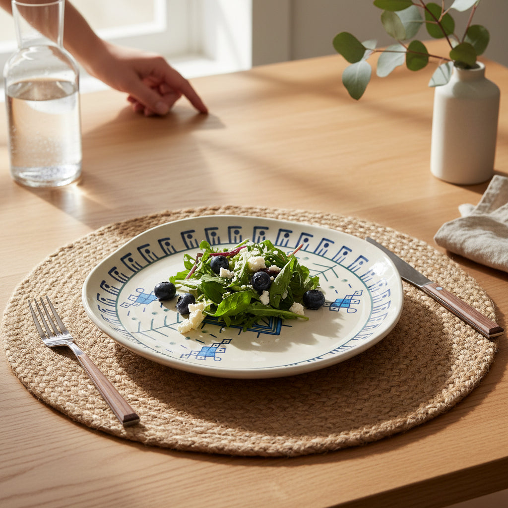 Speiseteller Berber handgemalt