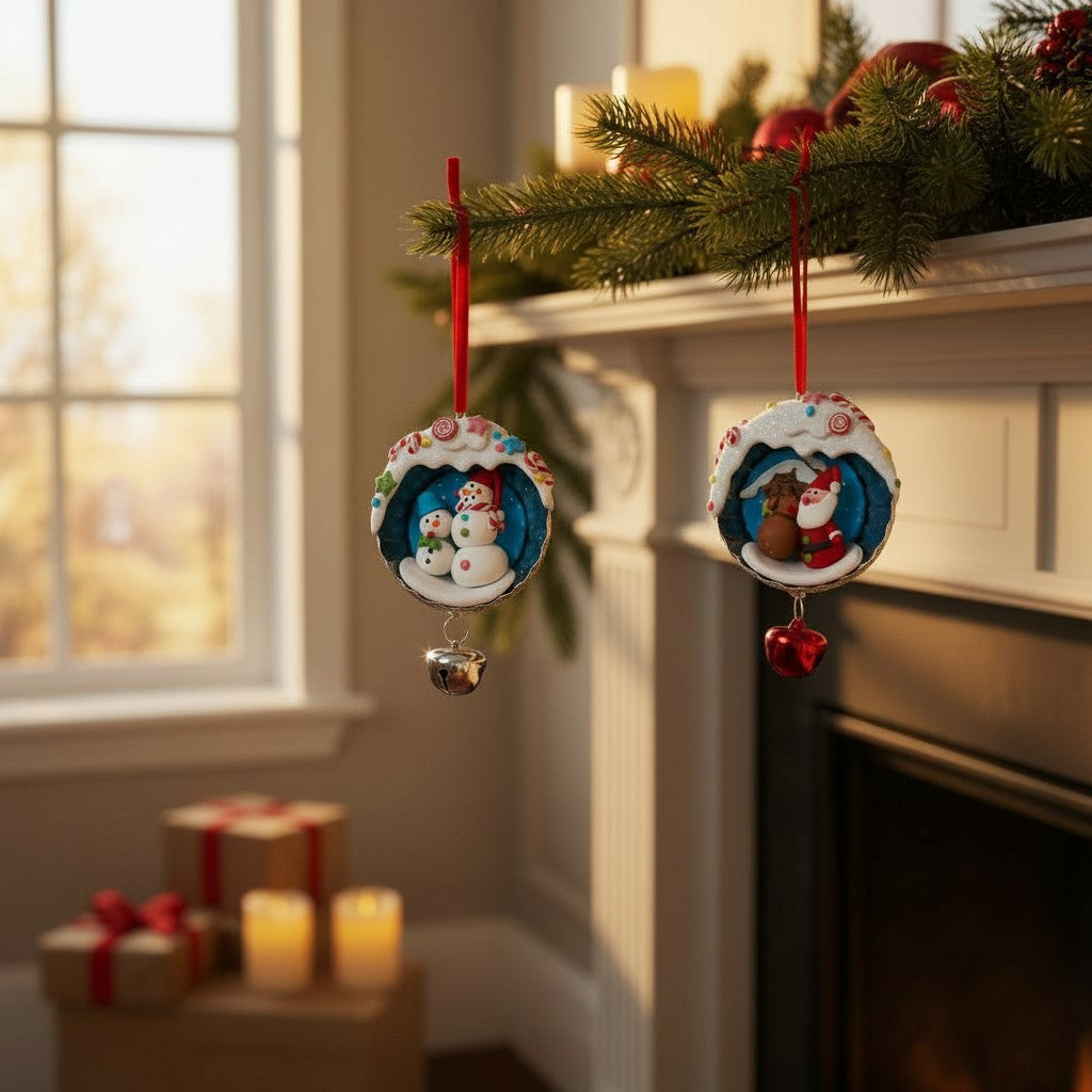 Weihnachtsdeko Hänger Set/2