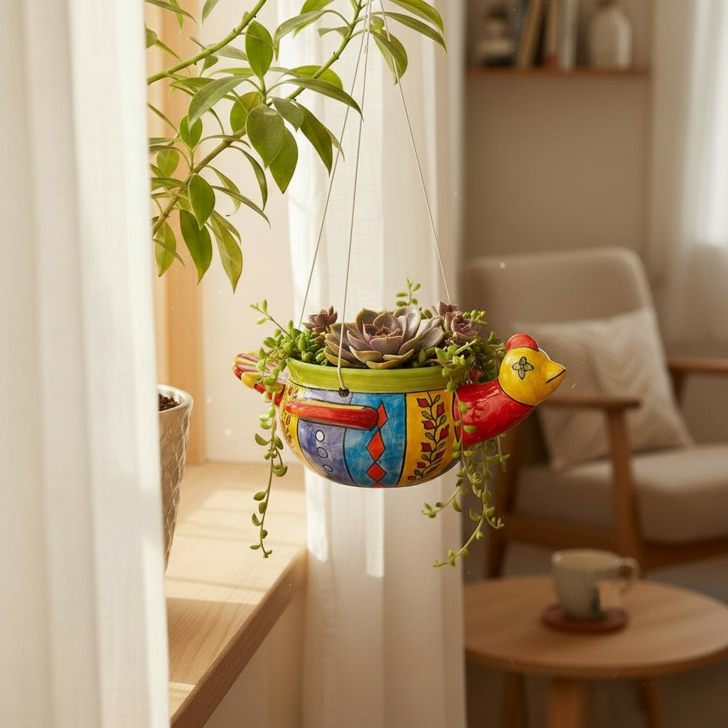 Pflanztopf Hänger Vogel