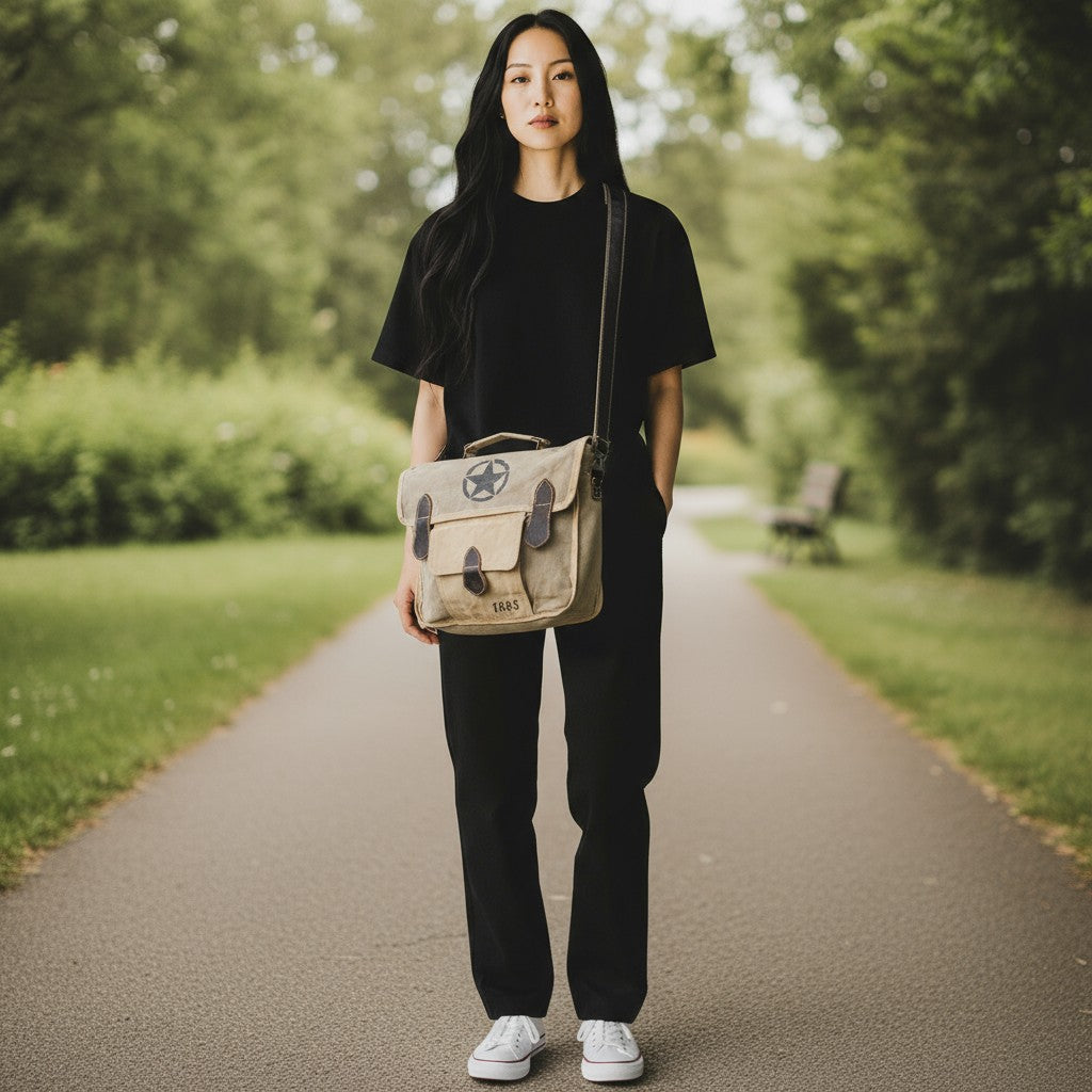 Umhängetasche Canvas