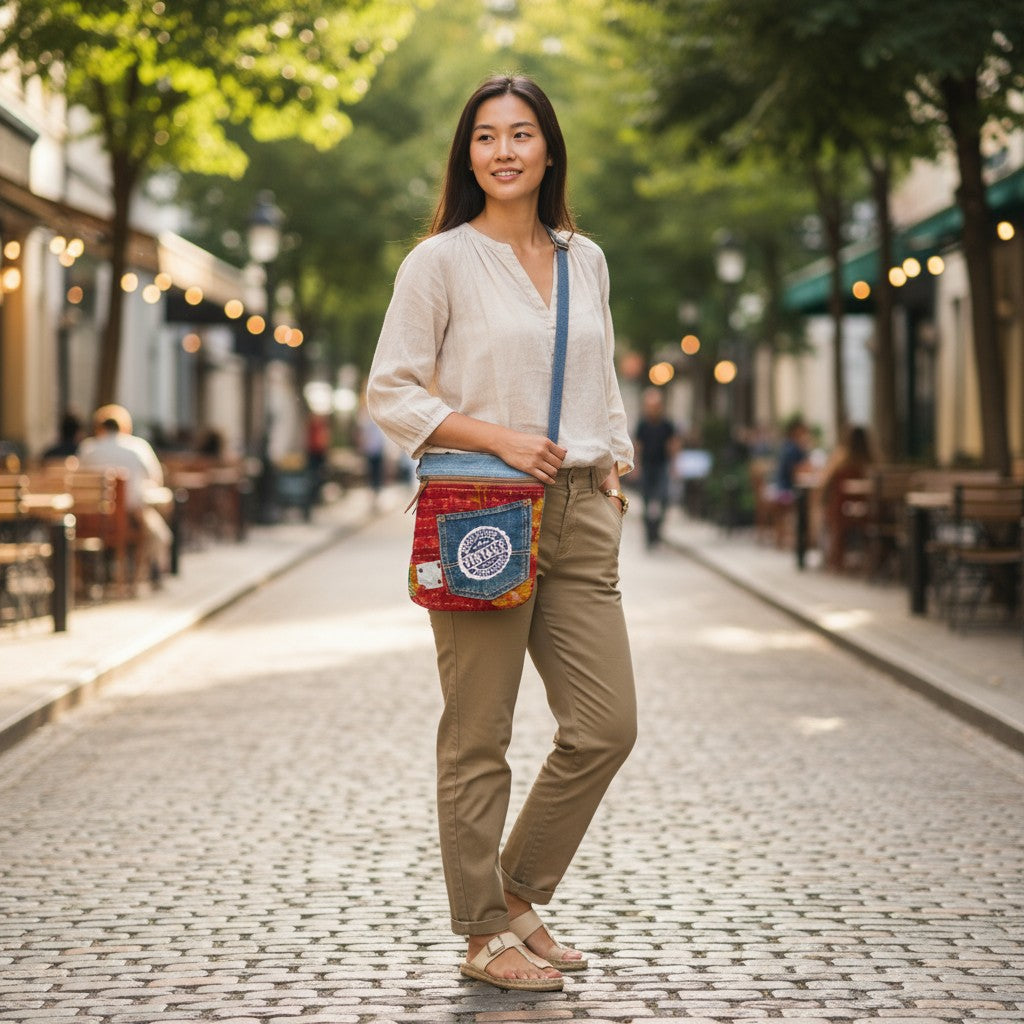 Crossbodytasche Patchwork