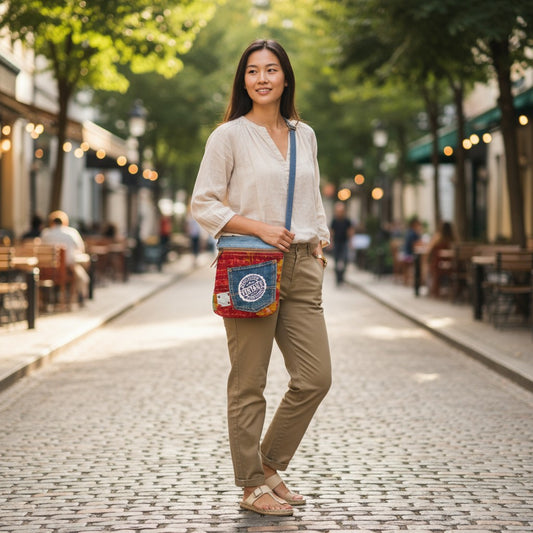 Crossbodytasche Patchwork