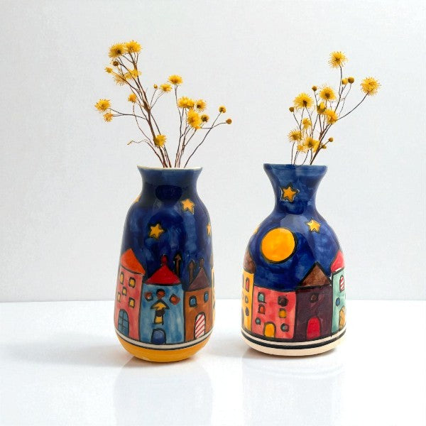 Ensemble de 2 mini-vases